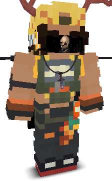 BrokLesnar's skin